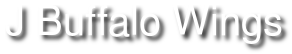 J Buffalo Wings, located at 3350 Buford Dr. Suite B210, Buford, GA logo